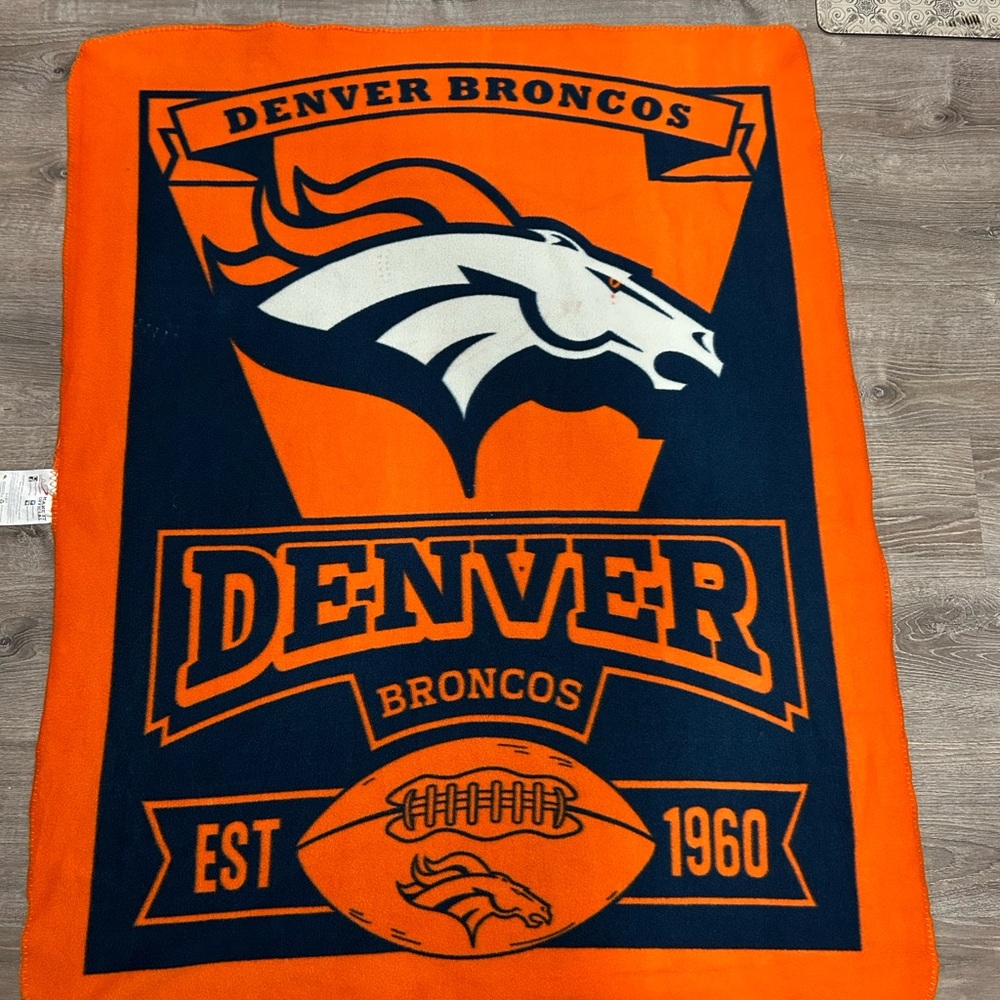 Denver Broncos Blanket